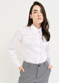 Alessia-F satin shirt BIANCO WHITE Woman image number 1
