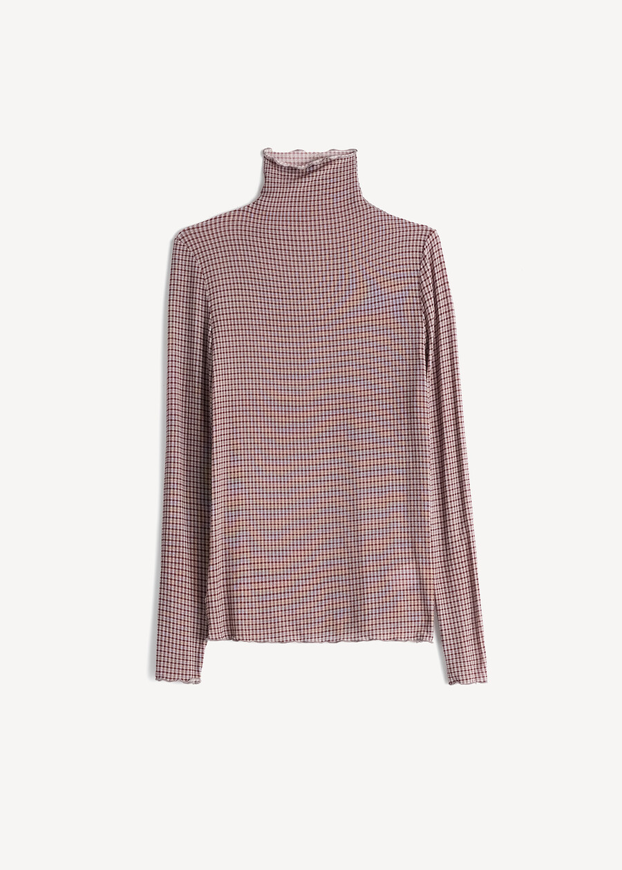 Salli printed high-neck T-shirt BLUWIGRE Woman , image number 5