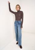 Salli printed high-neck T-shirt BLUWIGRE Woman image number 4
