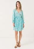 Aleandro Studio viscose wrap dress AZZURO AZZURRO Woman image number 1