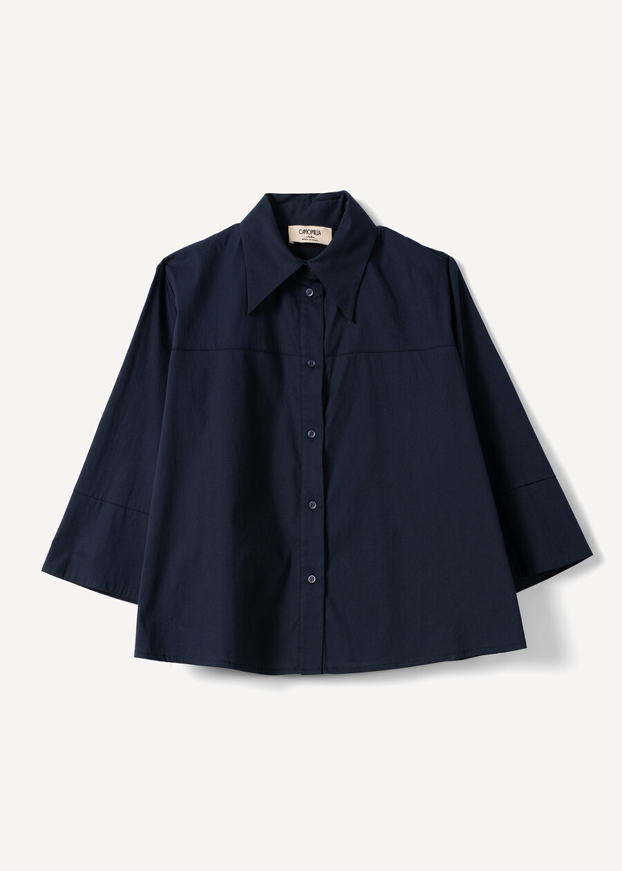 Cely short cotton shirt VERDEBLU Woman , image number 6