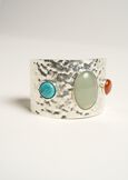 Greg hammered rigid bracelet GRIGIO Woman image number 3
