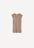 Trilly lurex and pleated top GOLD Woman image number 5