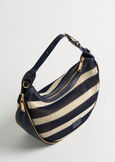 Belinda striped mesh bag BLU BLUE Woman image number 3