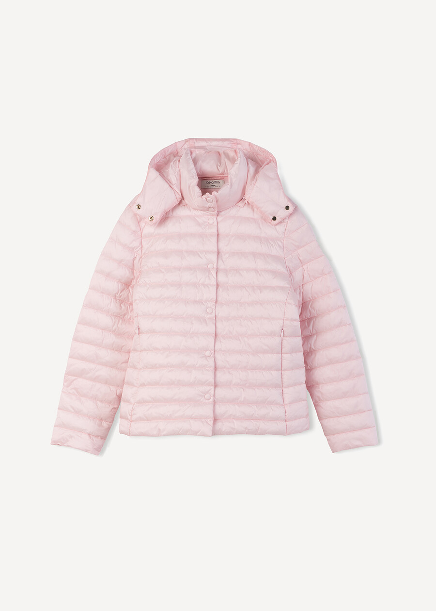 Patrik 100g hooded light puffer BIANCO WHITEROSABLU Woman , image number 5