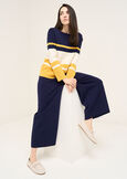 Melanie boat neck knit BLU Woman image number 4