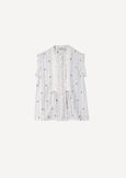 Cristallo shirt with ruffles BEIGE LATTE Woman image number 5