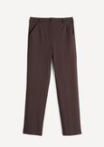 Alice pleated-texture trousers ROSSO BORDEAUXVERDE GARDENMARRONE Woman image number 6