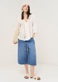 Dem 5-pocket denim bermuda DENIM Woman image number 1