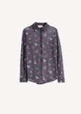 Carley floral mesh shirt NERO Woman image number 5