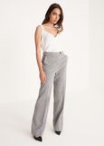 Giorgia cotton blend trousers GRIGIO GREYVERDE PAVONE Woman image number 2