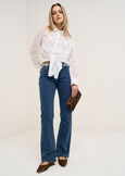 Callas Broderie Anglaise shirt BIANCO WHITE Woman image number 5