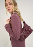 Baybee stag-print mini bowling ROSSO BORDEAUX Woman image number 1
