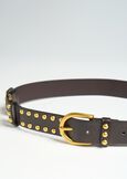Craig brushed faux-leather belt MARRONE Woman image number 2