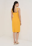 Agos dress with maxi bow ARANCIONE Woman image number 4