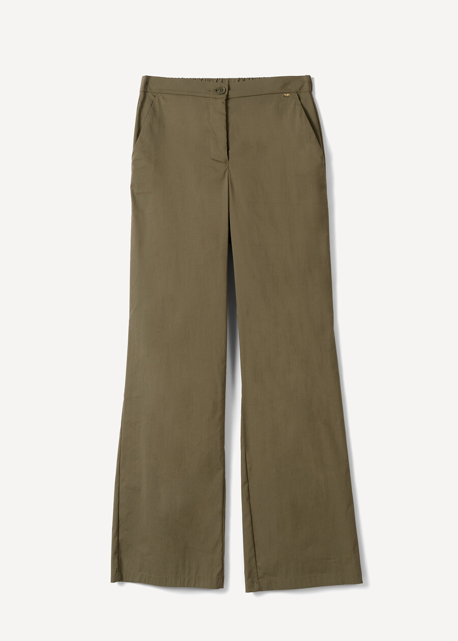 Pat cotton trousers VERDEBLU Woman , image number 5