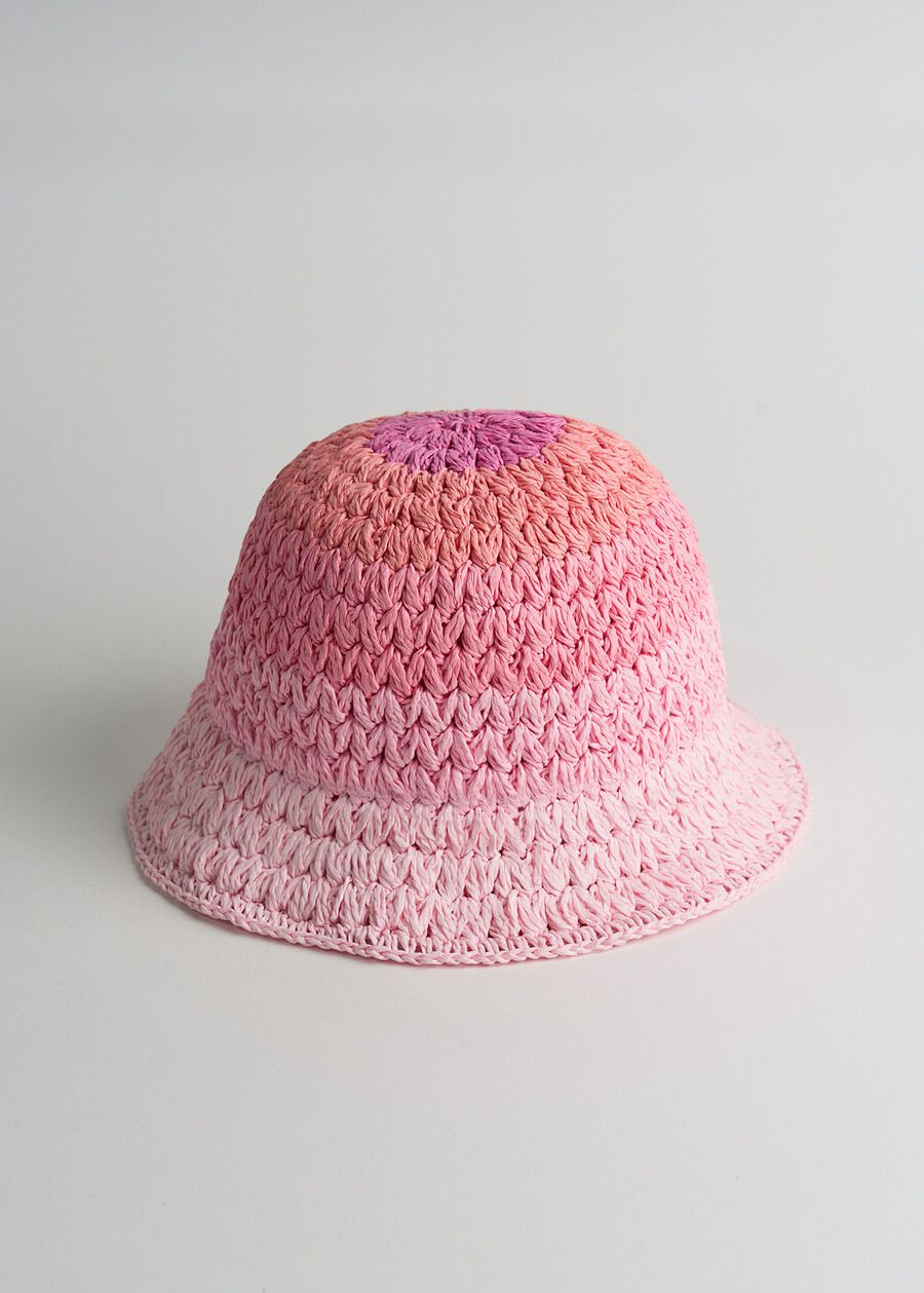 Cleope multicolor striped hat ROSAROSA Woman , image number 2