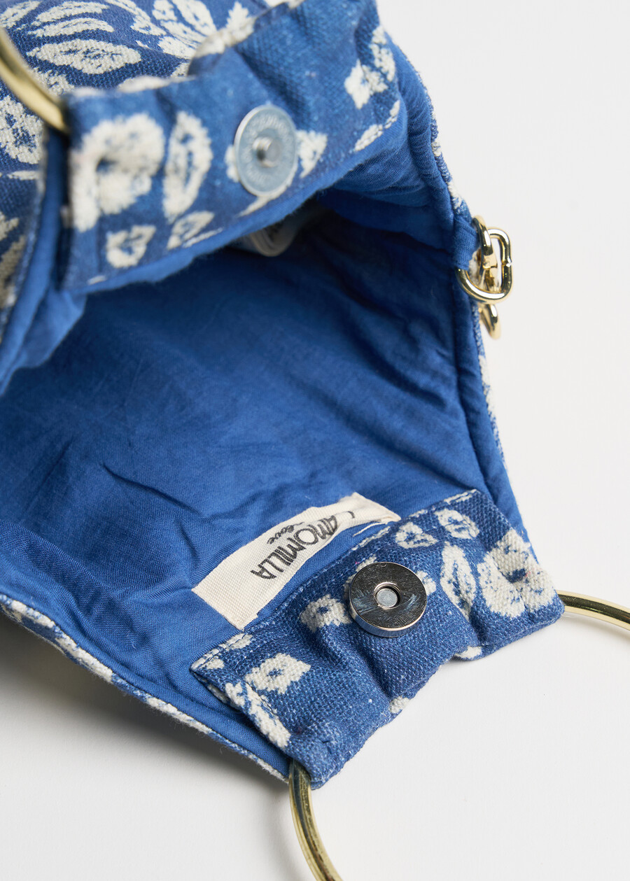 Bibyl patterned clutch bag BLU Woman , image number 3