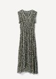 Alvara animalier embroidery dress VERDE AQUA Woman image number 6