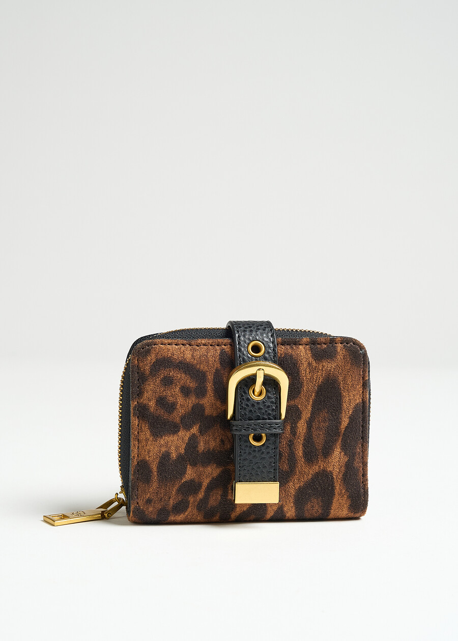 Pinky animalier wallet MARRONE CARAMELLO Woman , image number 1