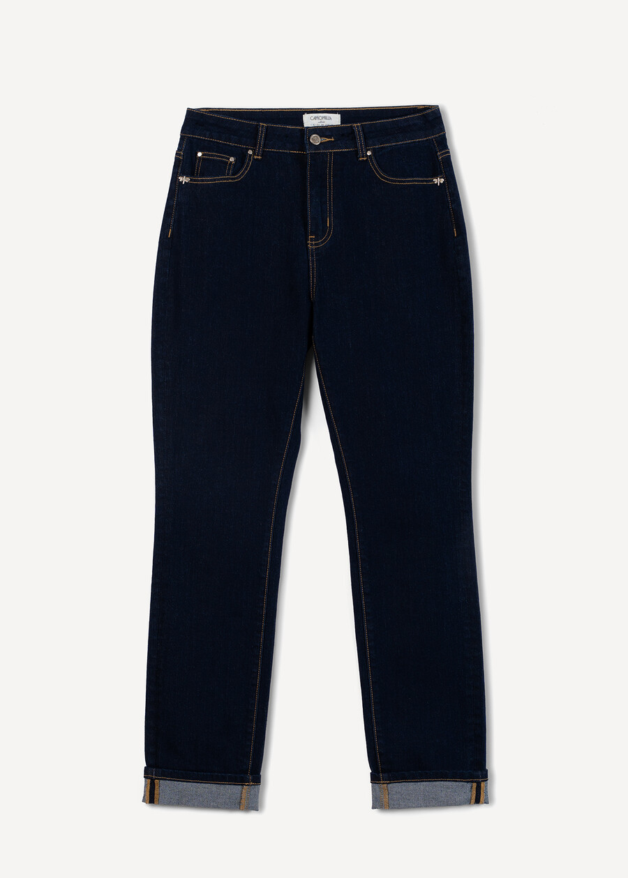 Kate 5-pocket slim jeans DENIM DARK DENIM Woman , image number 6