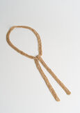 Gaspar embroidered necklace belt ARANCIONE Woman image number 2