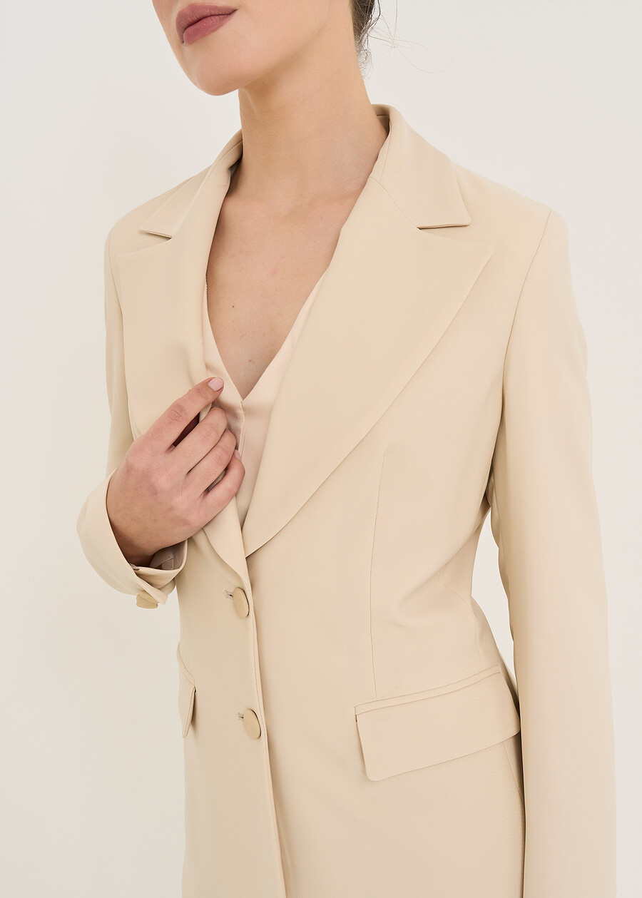 Giselle-R cady jacket ARANCIONEBEIGE Woman , image number 2