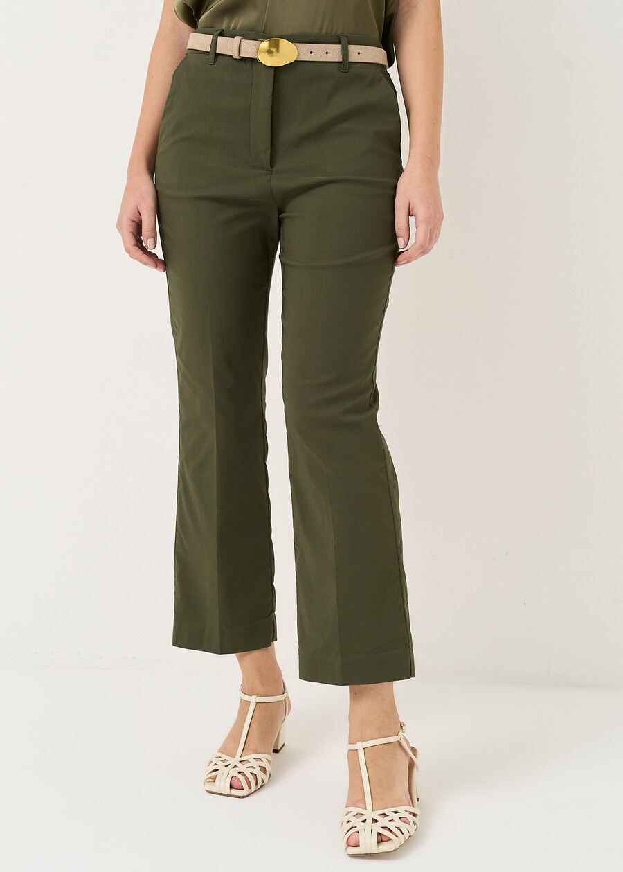 Jacqueline flare trousers VERDEBLU Woman , image number 3