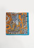 Shirly cashmere print foulard ARANCIONE Woman image number 1