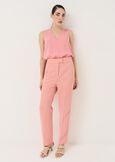 Alba wide-leg cady trousers ARANCIONEBEIGE Woman image number 2