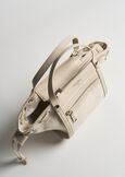 Brenda canvas and deer print bag BEIGE LATTE Woman image number 2