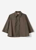 Cely short cotton shirt VERDEBLU Woman image number 5