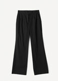 Piero cotton-blend trousers NERO BLACK Woman image number 5