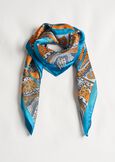 Shirly cashmere print foulard ARANCIONE Woman image number 2