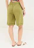 Belen cotton bermuda shorts VERDE Woman image number 5