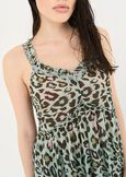 Teodora animalier Studio top VERDE AQUA Woman image number 2
