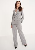 Giorgia cotton blend trousers GRIGIO GREYVERDE PAVONE Woman image number 1