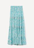 Garcia tiered long skirt AZZURO AZZURRO Woman image number 5