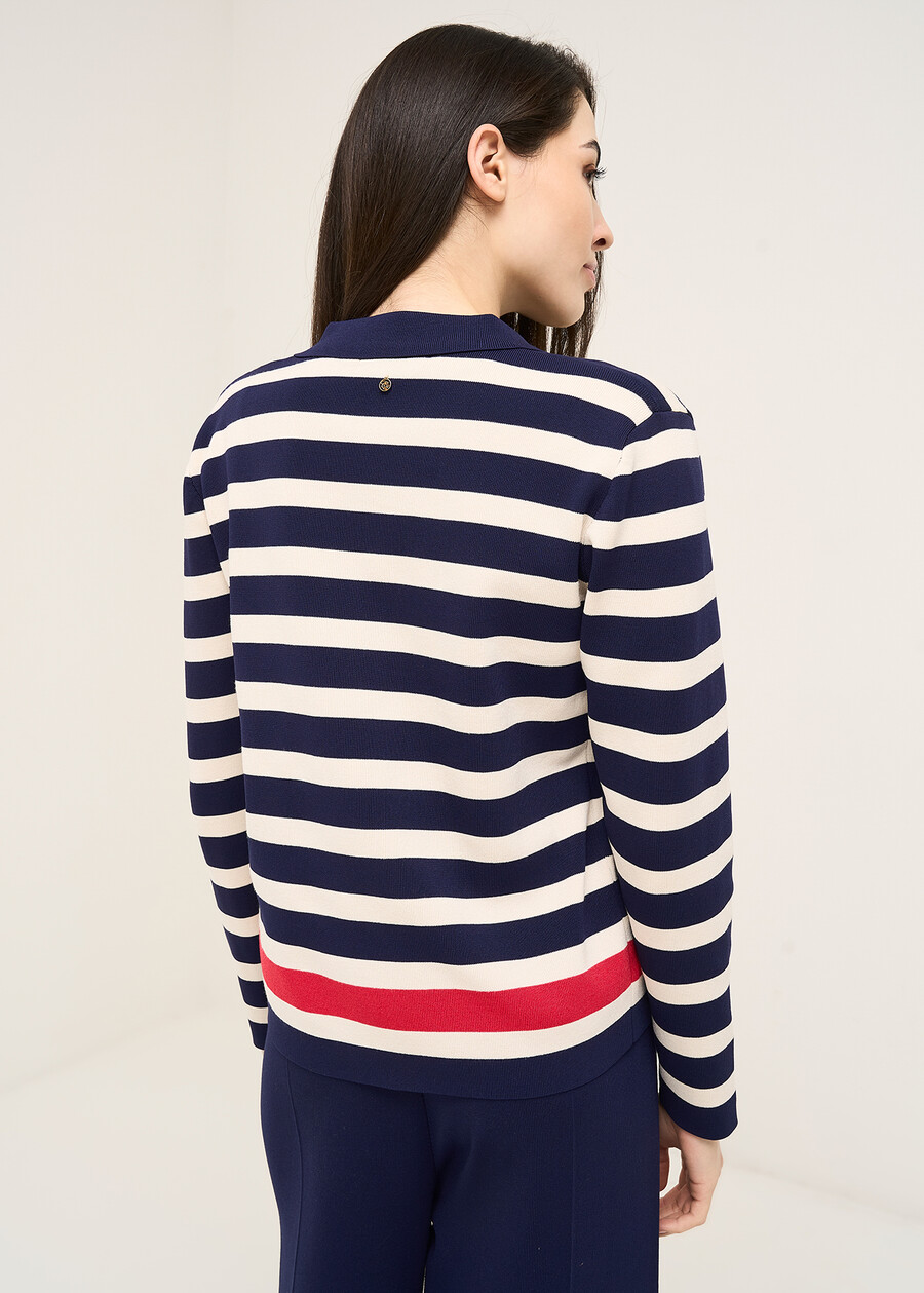 Miriam polo neck knit BLU Woman , image number 4