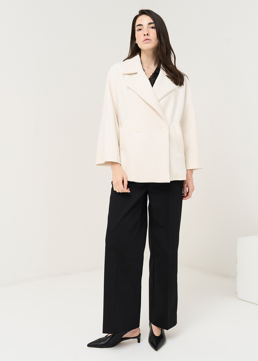 Claudy double-breasted coat BEIGE LATTEARANCIONE Woman , image number 5