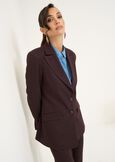 Laboratorio Ghea striped blazer MARRONE MOKA Woman image number 2