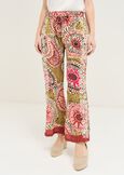 Picky patterned capri pants FUFOF Woman image number 2