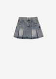 Gabry tiered denim skirt DENIM MEDIUM DENIM Woman image number 5
