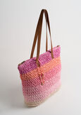 Briget striped shopping beach bag ROSAROSA Woman image number 3