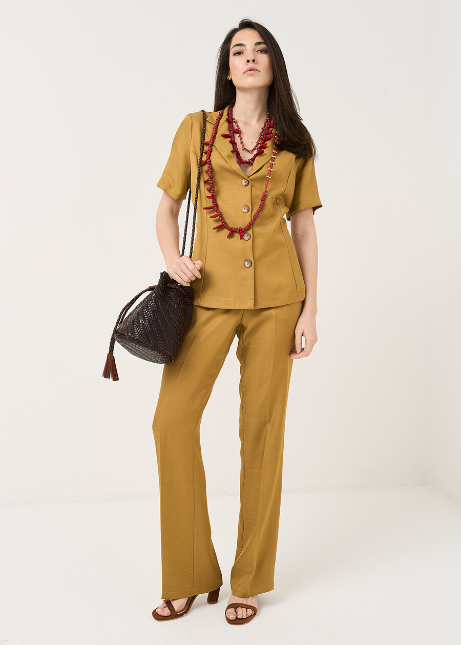 Camila Laboratory shirt MARRONE Woman , image number 5