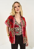 Cassy cotton shirt ROSSO Woman image number 1