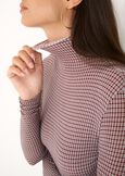 Salli printed high-neck T-shirt BLUWIGRE Woman image number 2