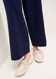 Sofia genuine suede loafers BEIGE LATTE Woman image number 1