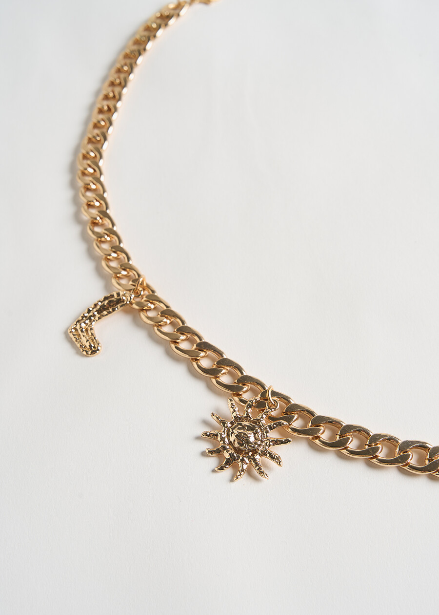 Chantal Love lettering belt GOLD Woman , image number 4