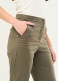 Pat cotton trousers VERDEBLU Woman image number 3